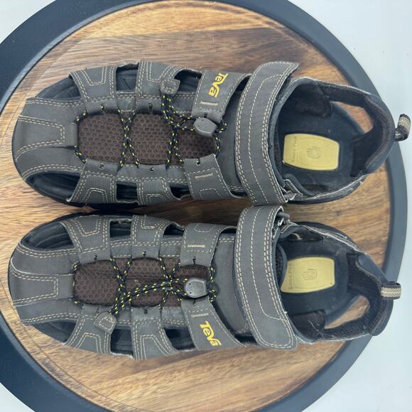 Teva Forebay Fishermen\'s Sandal Turkish Coffee 1001116 Men\'s Size 11 main image 8